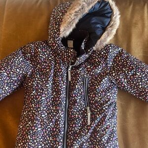Zara girls snowsuit